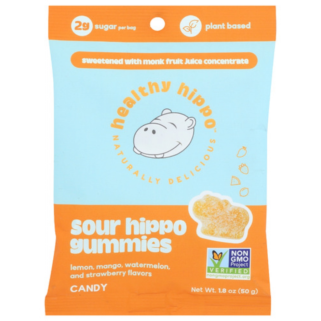 Sour Hippo Gummies - Sweet & Sour Delight