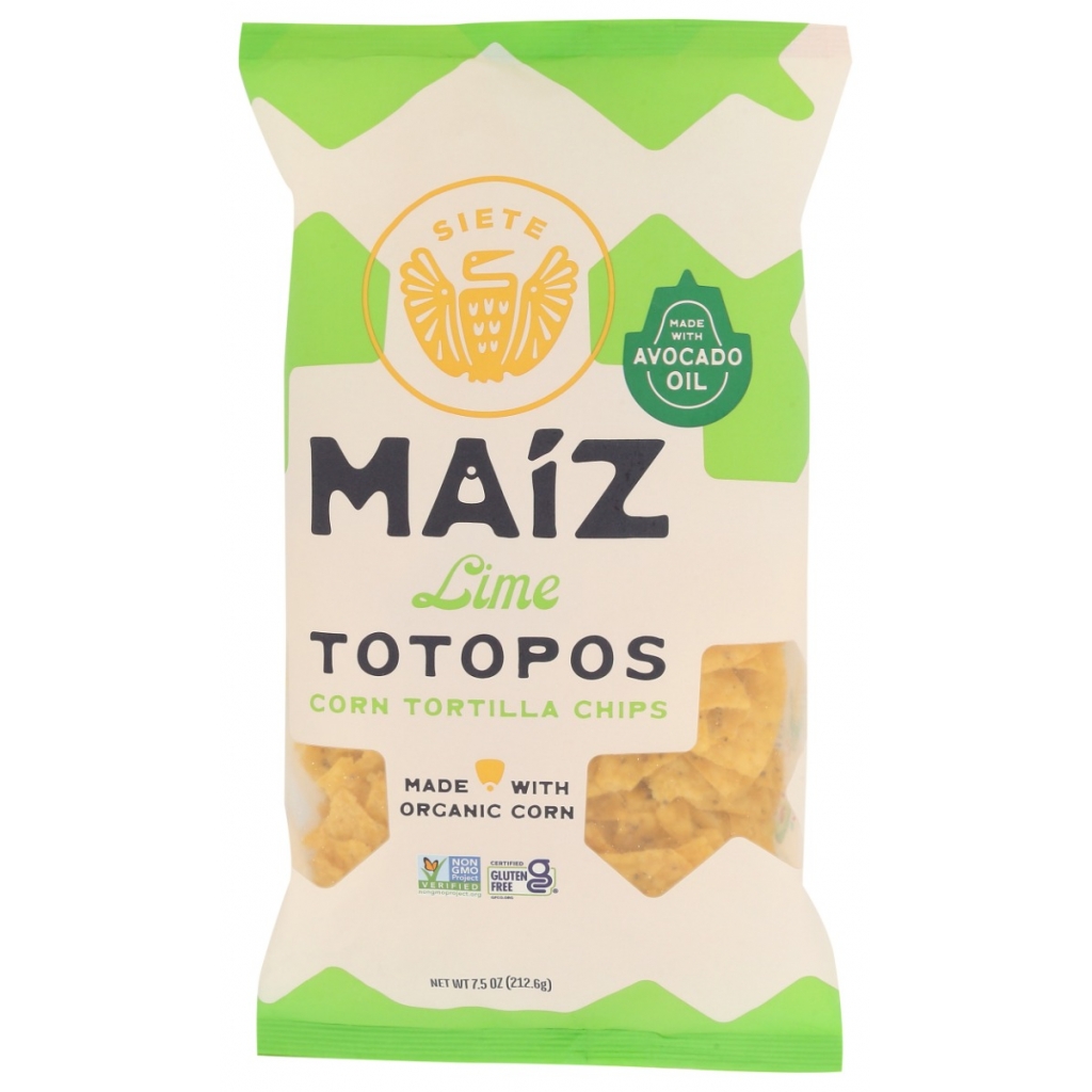 Maiz Totopos Lime Tortilla Chips