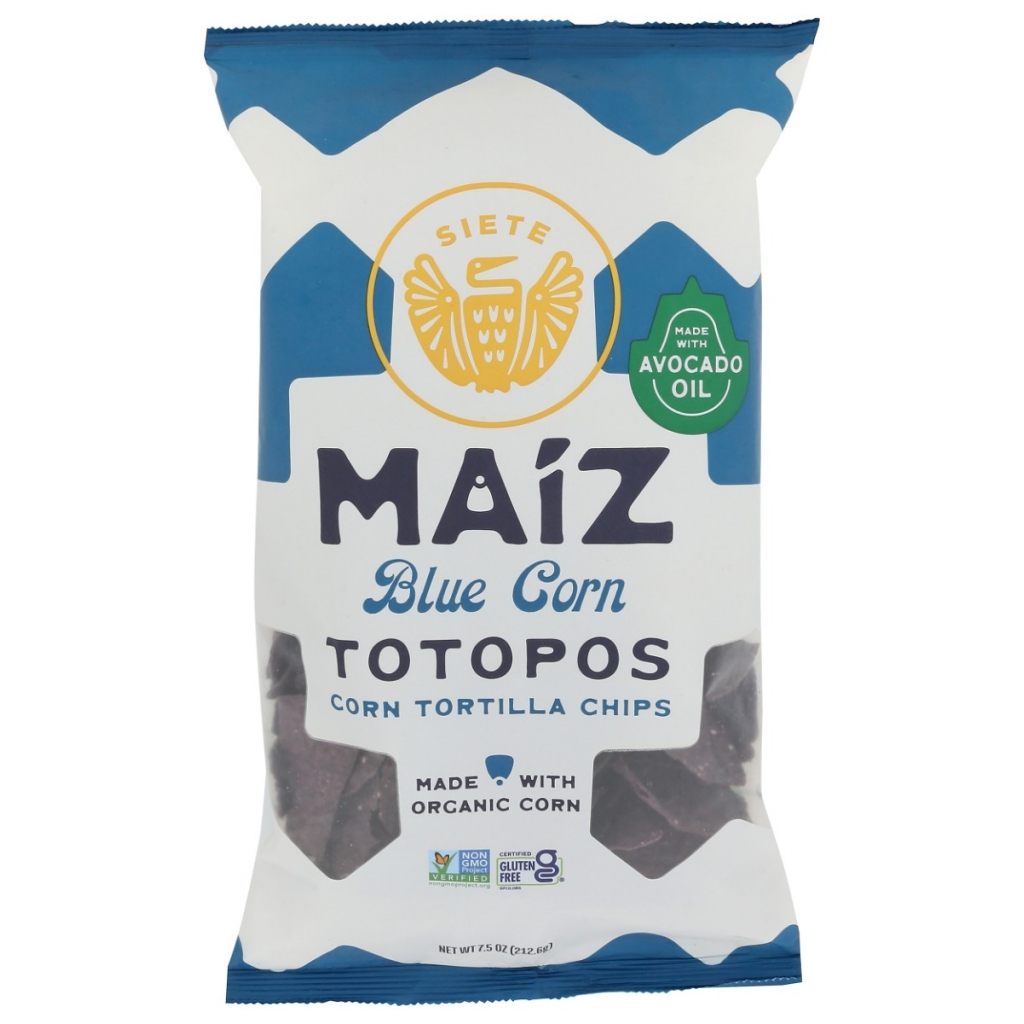 Maiz Totopos Blue Corn Tortilla Chips