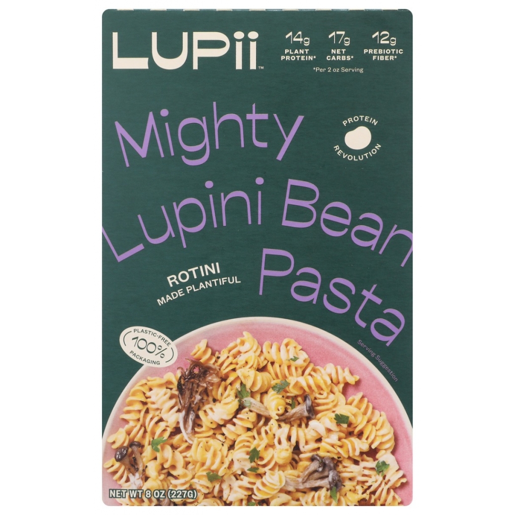 High-Protein Lupini Pasta Rotini, 8 oz