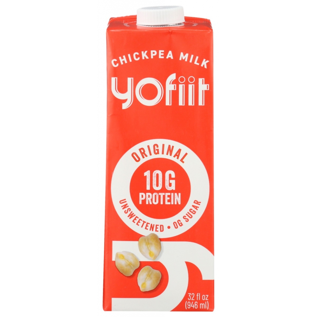 Nutritious Original Chickpea Milk - 32 fl oz.