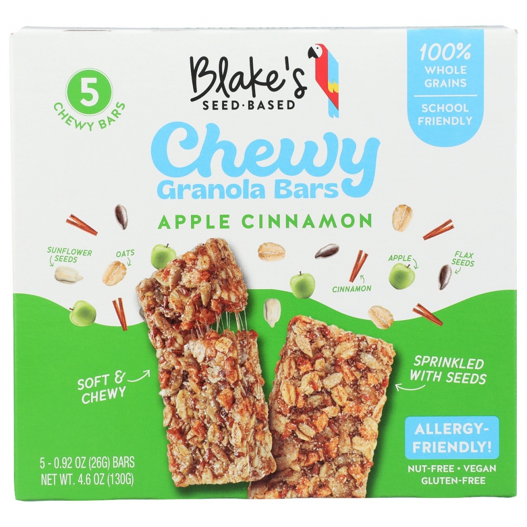 Apple Cinnamon Chewy Granola Bars - 4.6 oz.