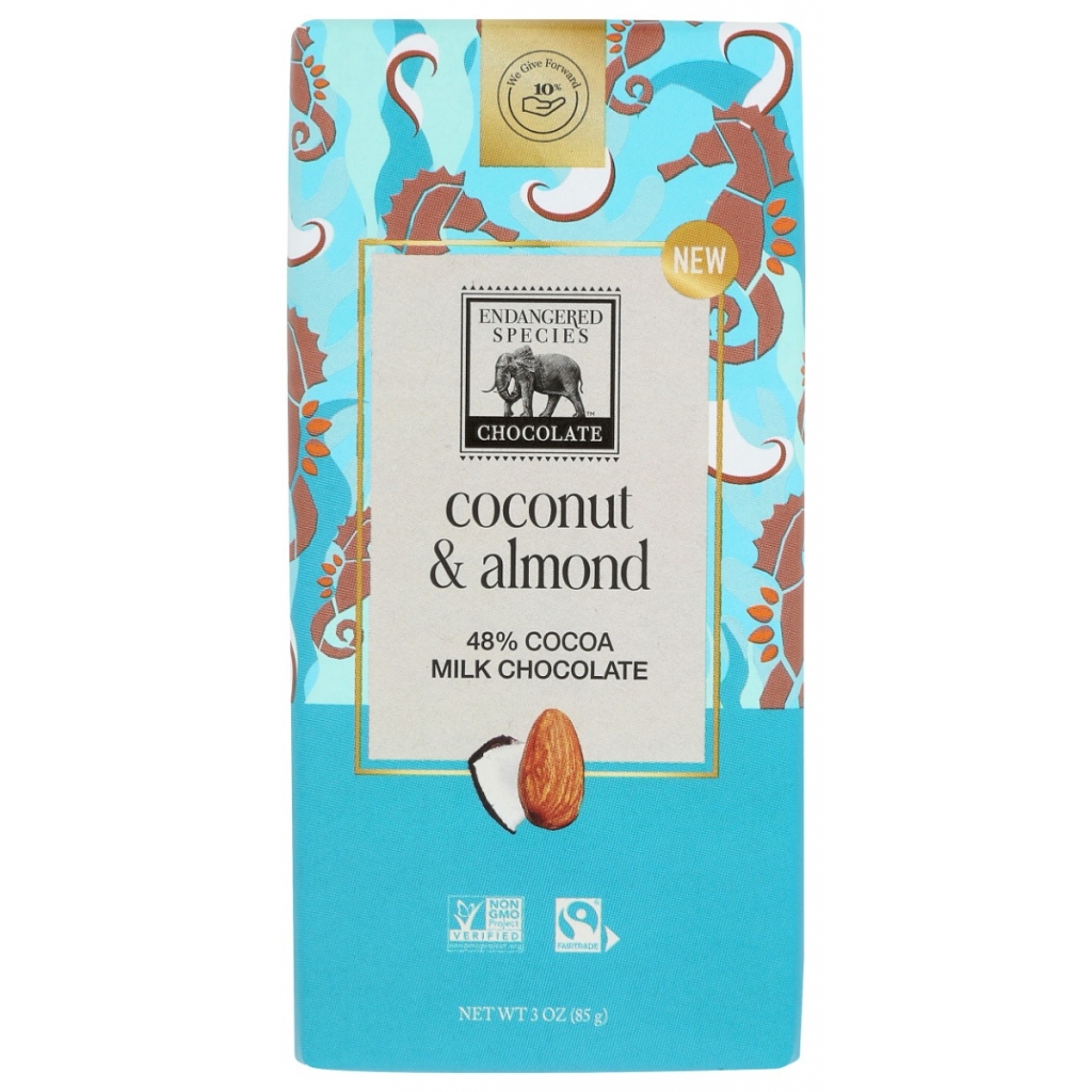 Coconut Almond Milk Chocolate - 48% Cocoa