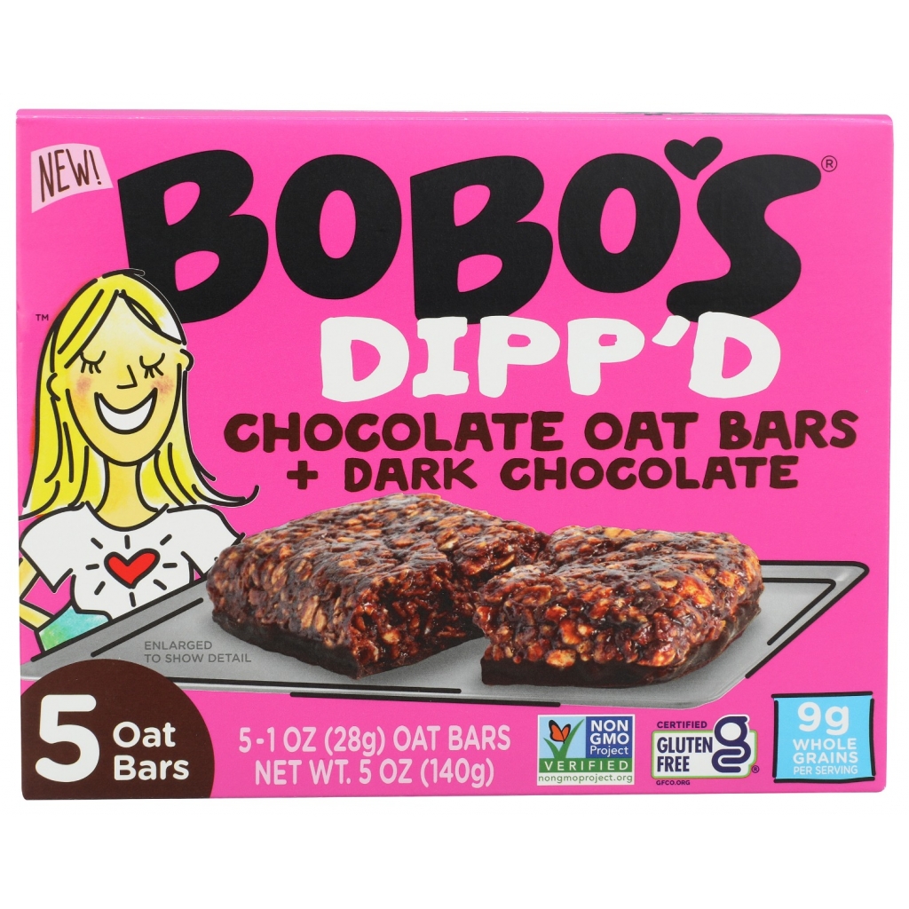 Dipped Chocolate Oat Bar Plus Dark Chocolate - 5 oz