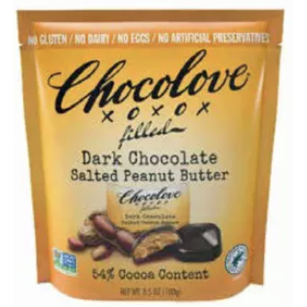 Chocolove Peanut Butter Pouch - 3.5 oz