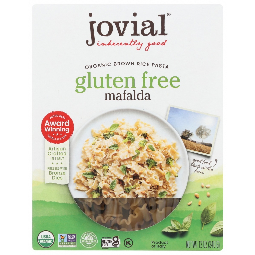 Gluten-Free Mafalda Brown Rice Pasta, 12 oz