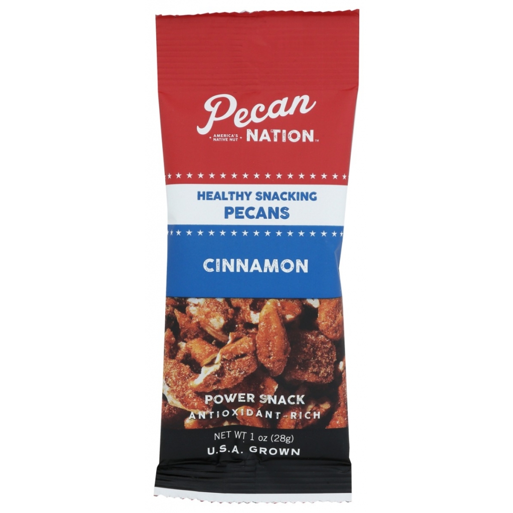 Cinnamon Pecans - 1 oz Healthy Snack Option