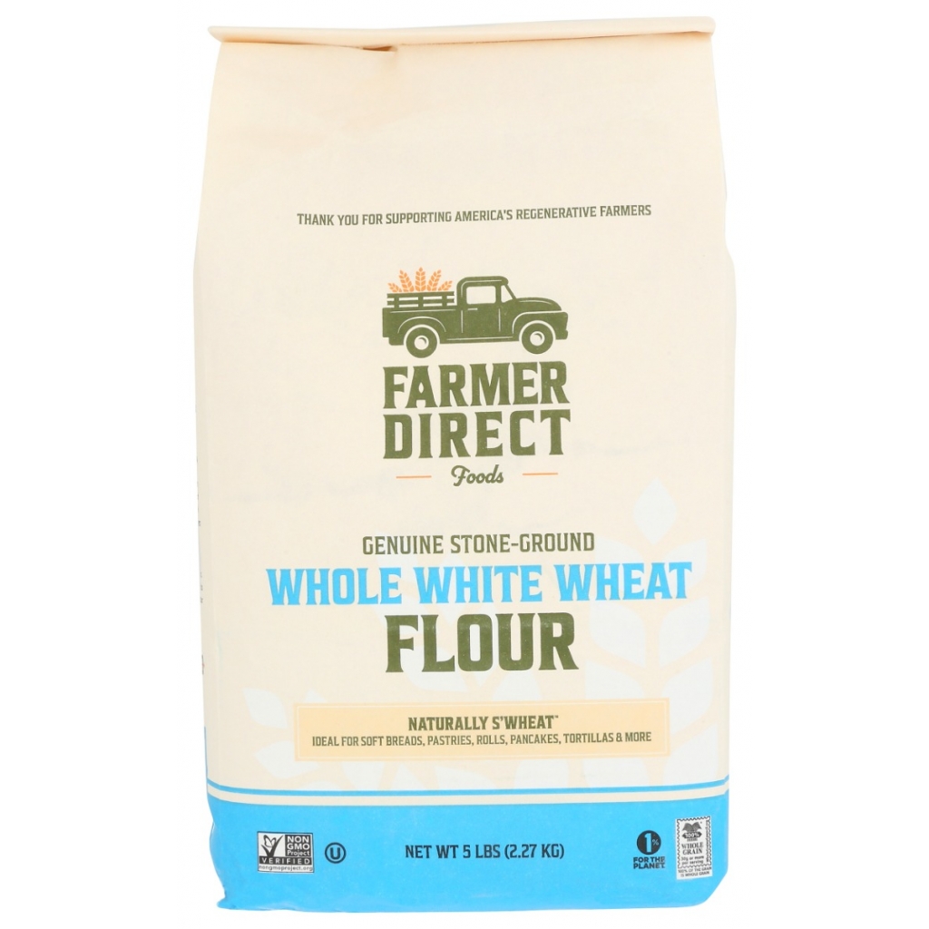 100% Whole White Wheat Flour, 5 lb