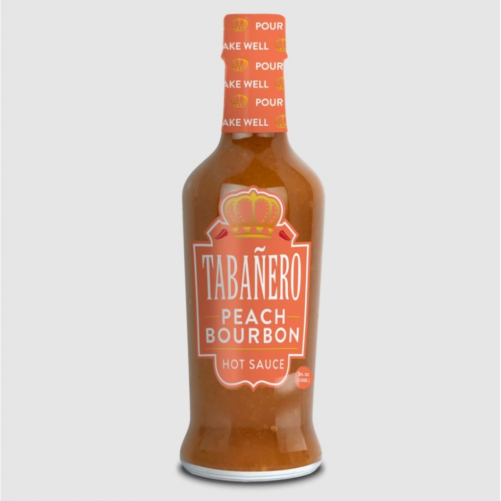 Peach Bourbon Hot Sauce, 5 oz - Unique Flavor Profile