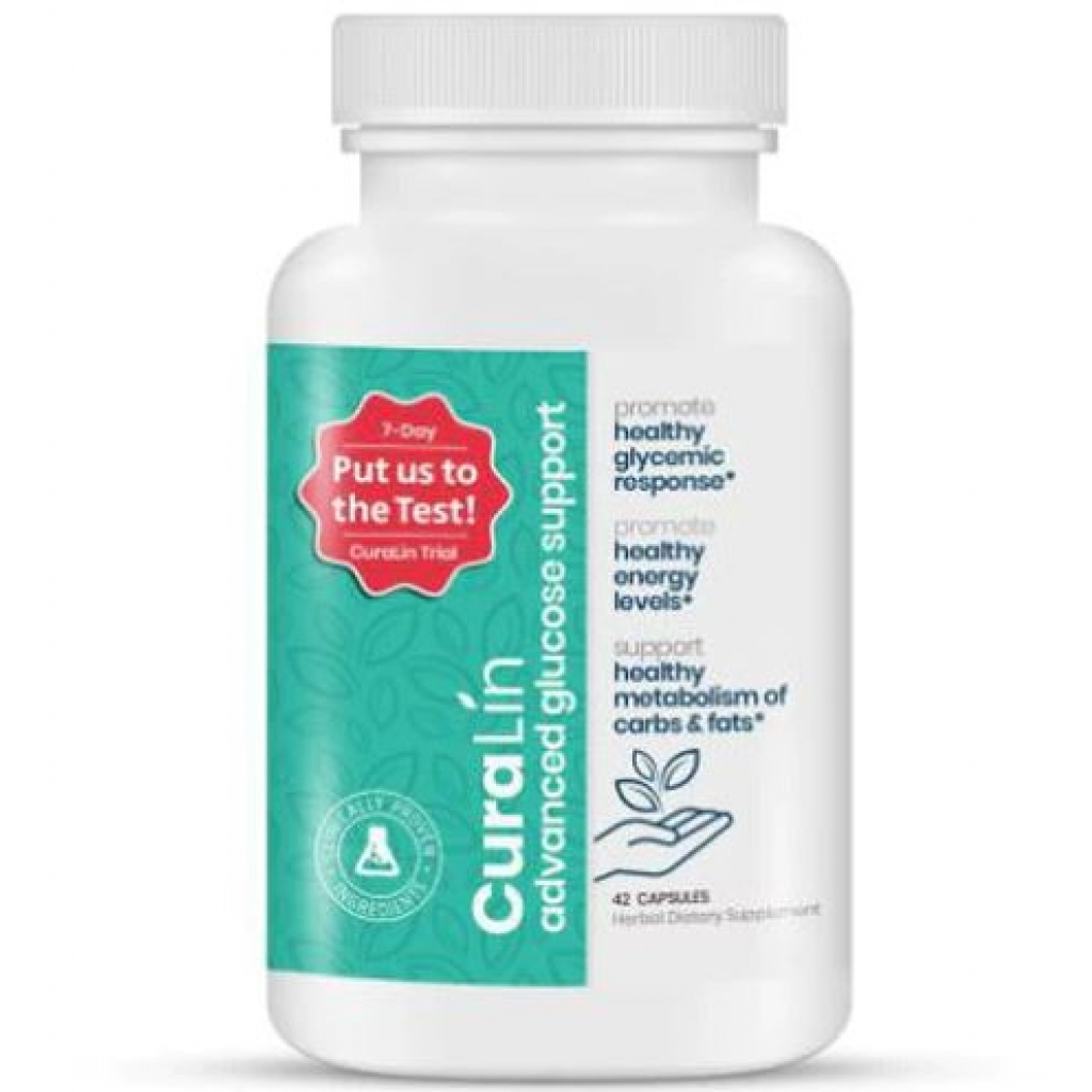 Curalin Advanced Glucose Support Supplement, 42 cp