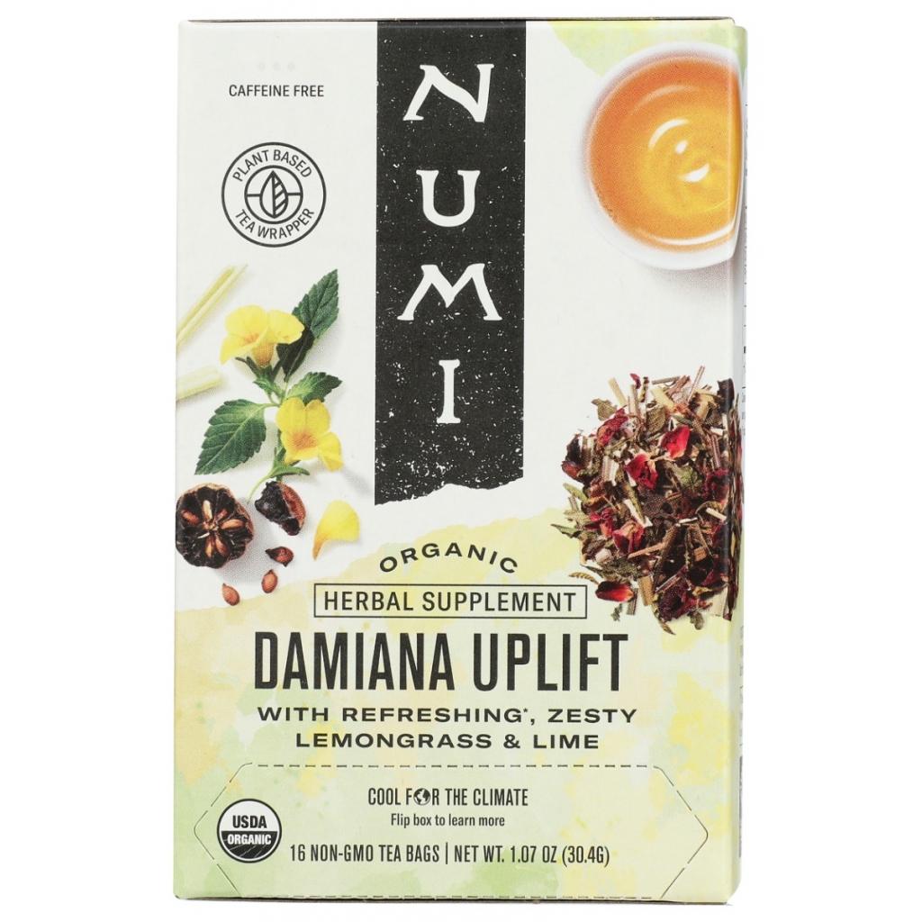 Nutritious Damiana Uplift Tea - 16Pc, 1.07 oz