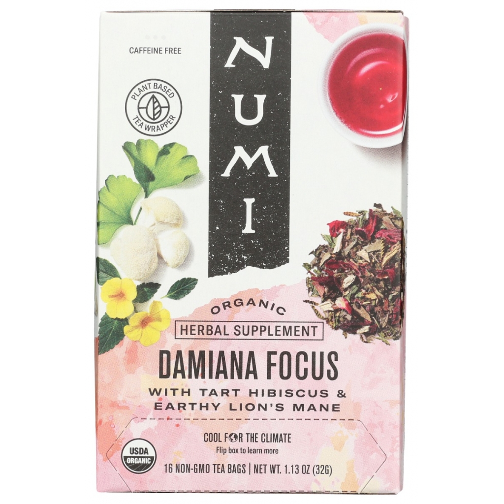 Damiana Focus Tea - 16PC, 1.13 oz