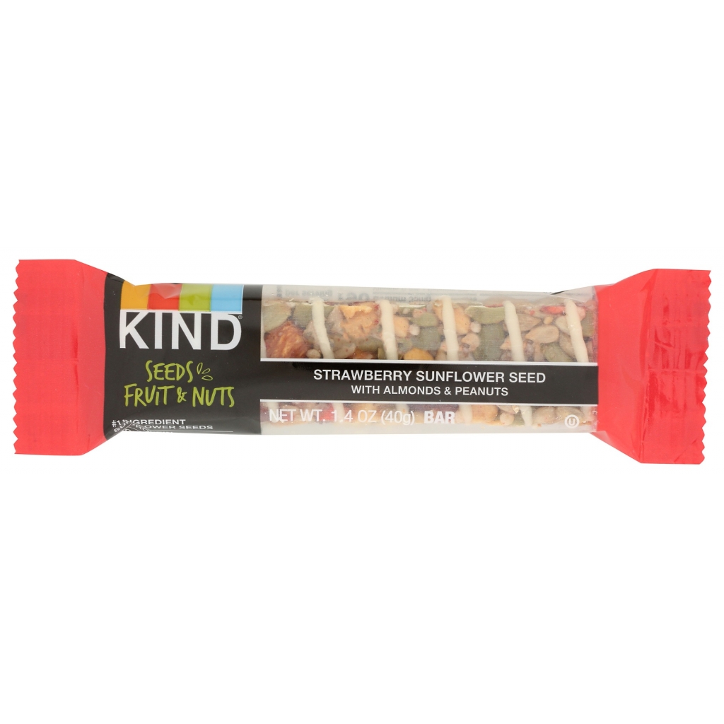 Nutritious Strawberry Sunflower Seed Snack Bar