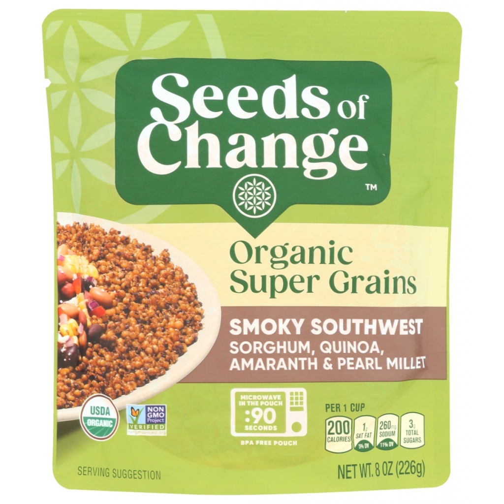 Organic Super Grains Smoky Southwest Blend - 8 oz