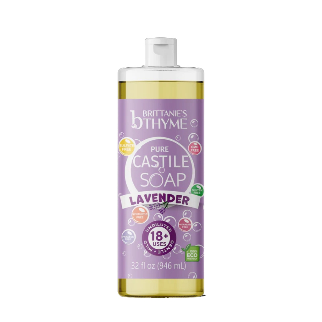 Lavender Pure Castile Liquid Soap - 32 fl oz