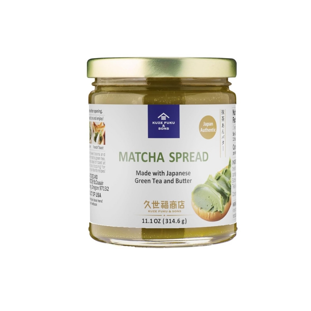 Kuze Fuku & Co. Matcha Anko Butter Spread - 11.1 oz