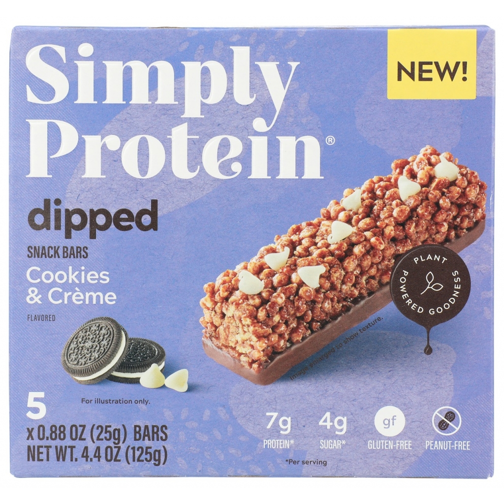 Cookies and Creme Dipped Protein Bar - 4.4 oz