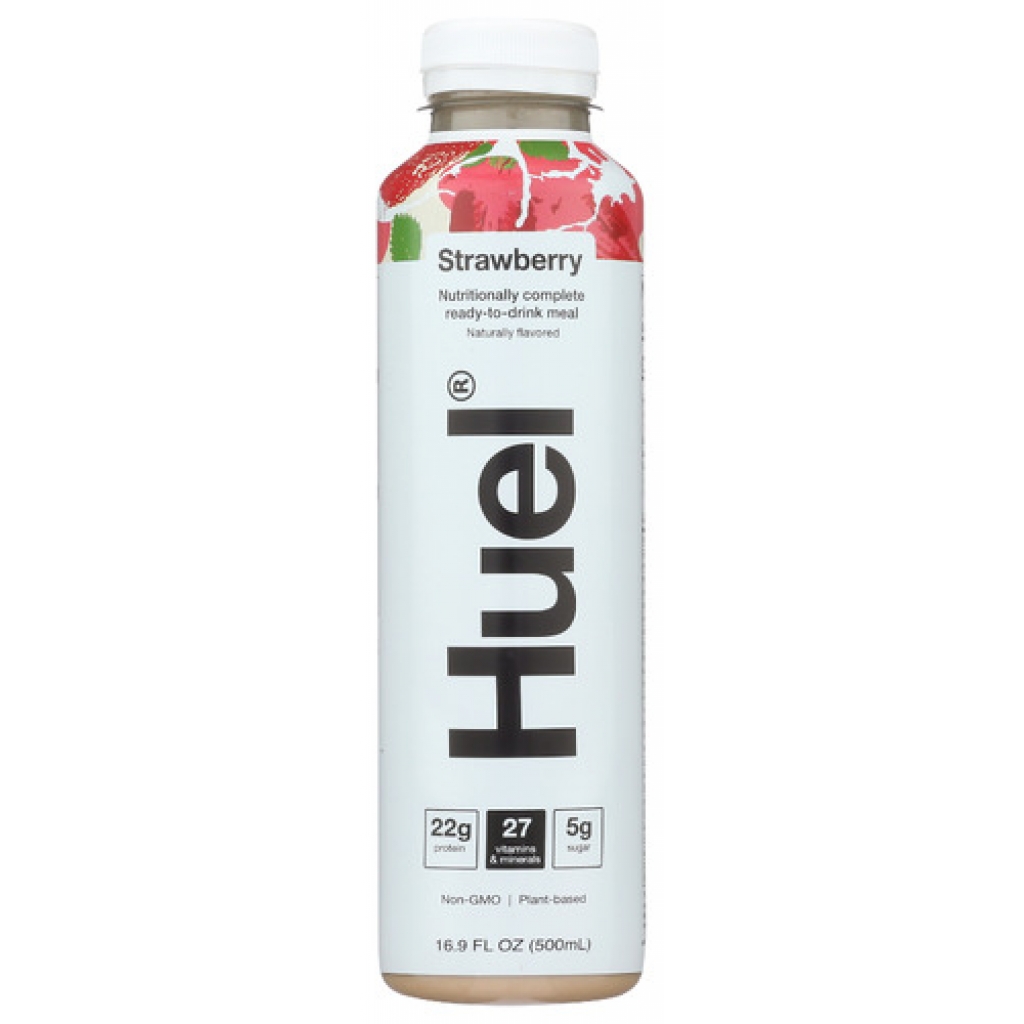 Protein-Packed Ready-To-Drink Strawberry Beverage