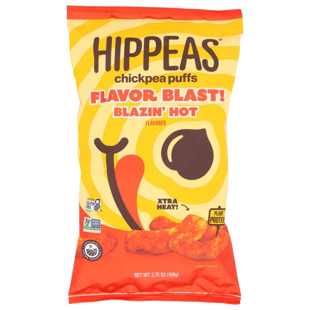 Spicy Blazin' Hot Chickpea Puffs, 3.75 oz