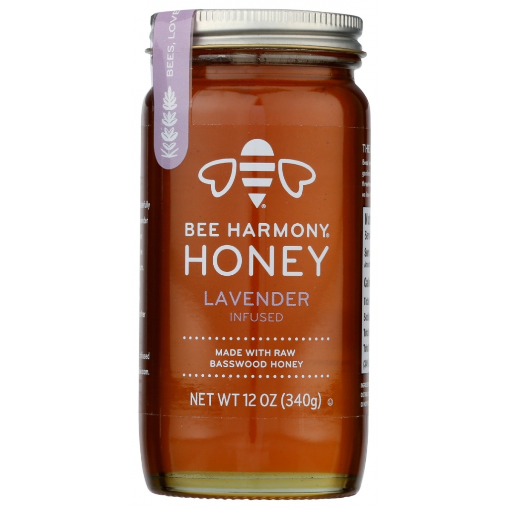 Lavender Infused Honey - 12 oz