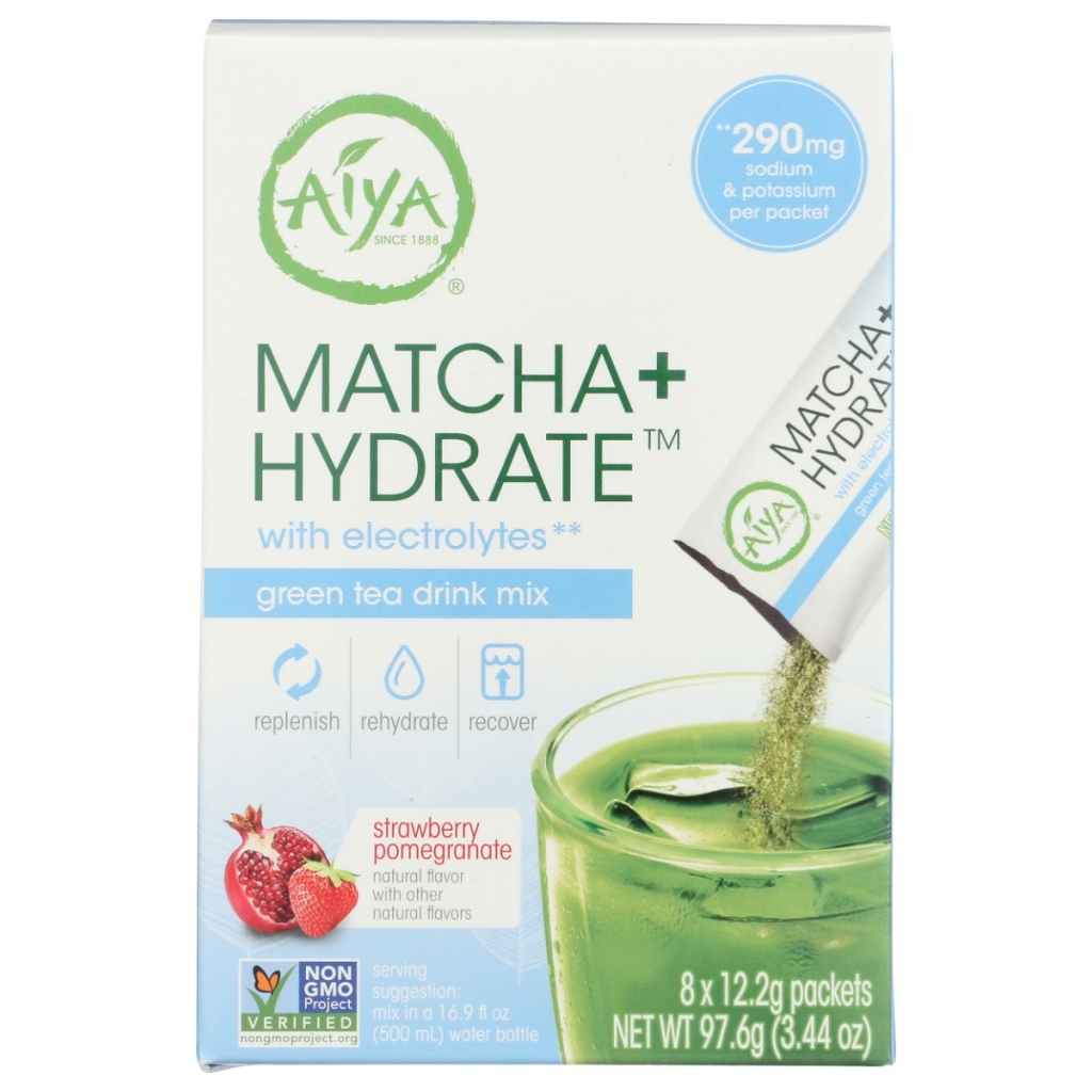 Aiya Matcha Plus Hydrate Tea Mix, 3.44 oz