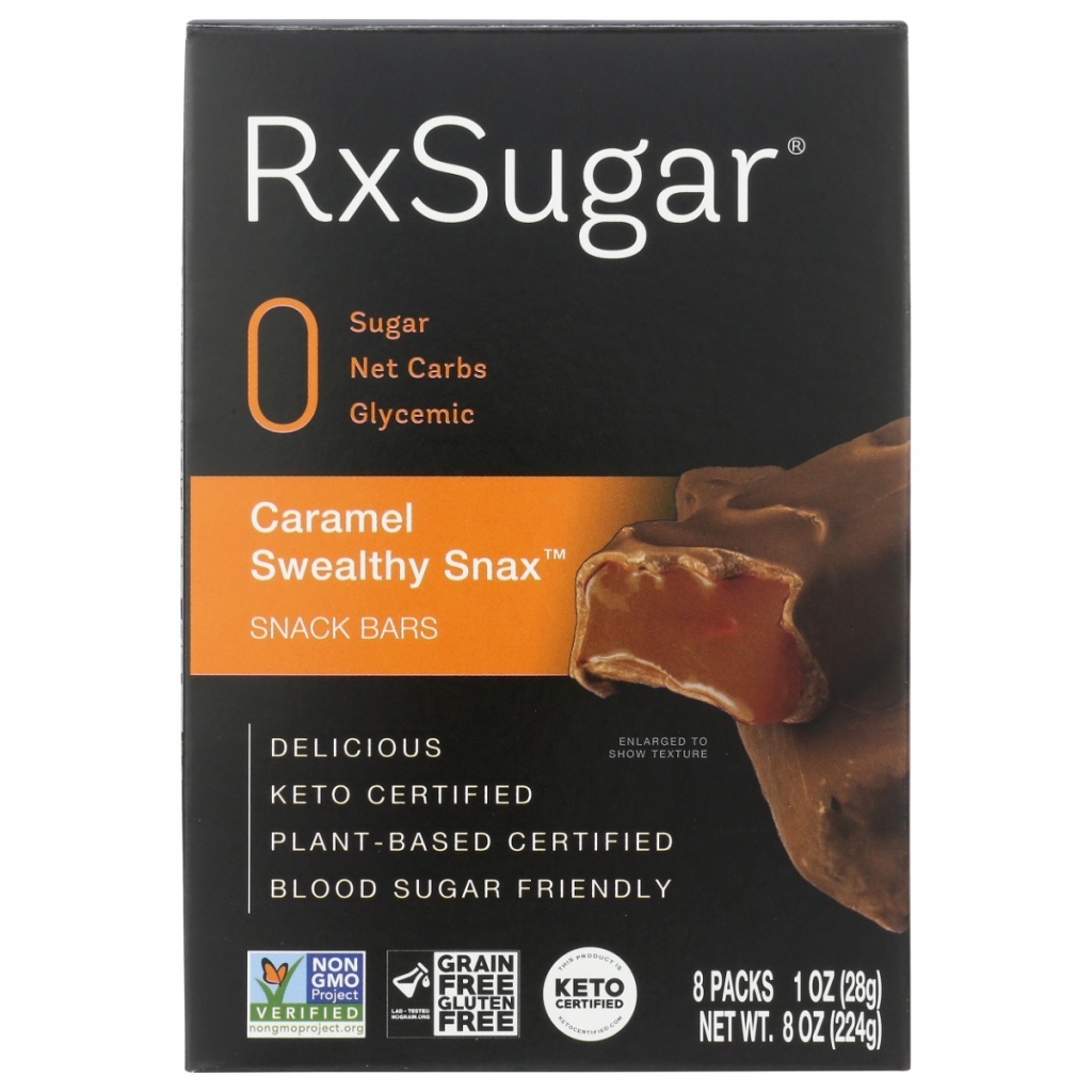 Caramel Swealthy Snax Bar 6 Pack