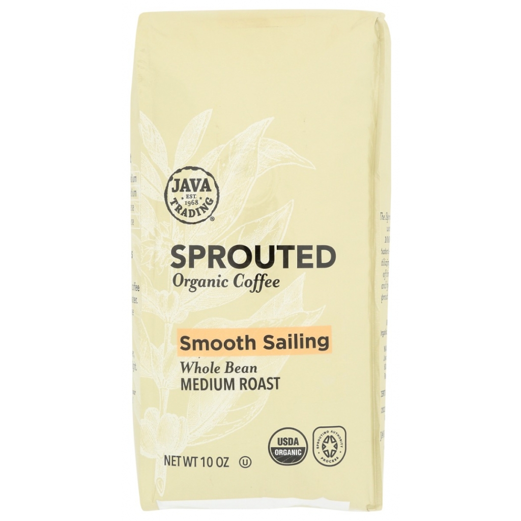 Sprouted Smooth Sailing Whole Bean Coffee - 10 oz