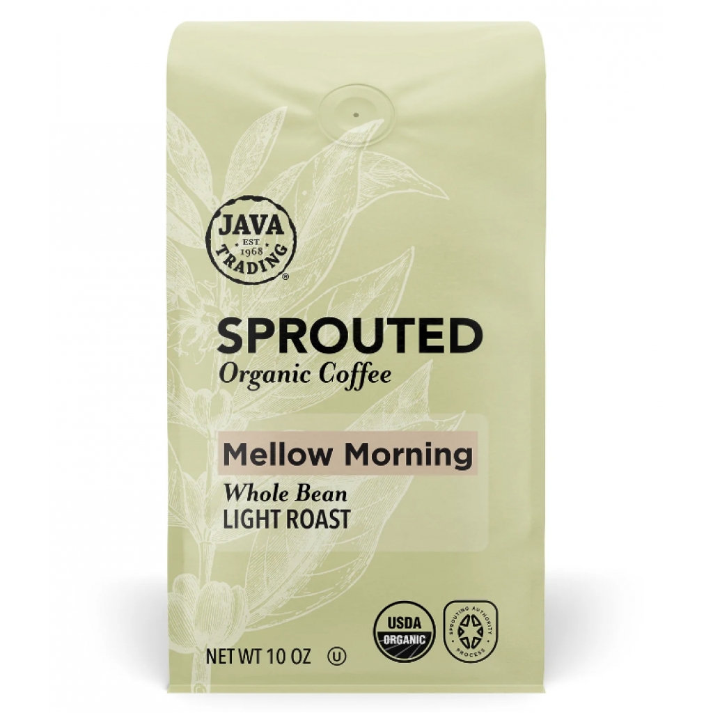 Sprouted Mellow Morning Whole Bean Coffee - 10 oz