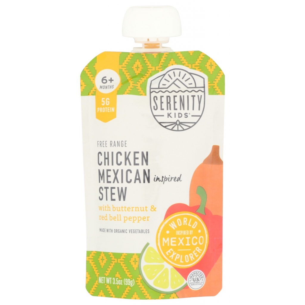 Chicken Mexican Stew Baby Food Pouch - 3.5 oz