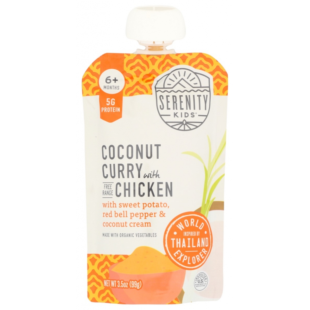 Coconut Curry with Chicken Baby Food Pouch