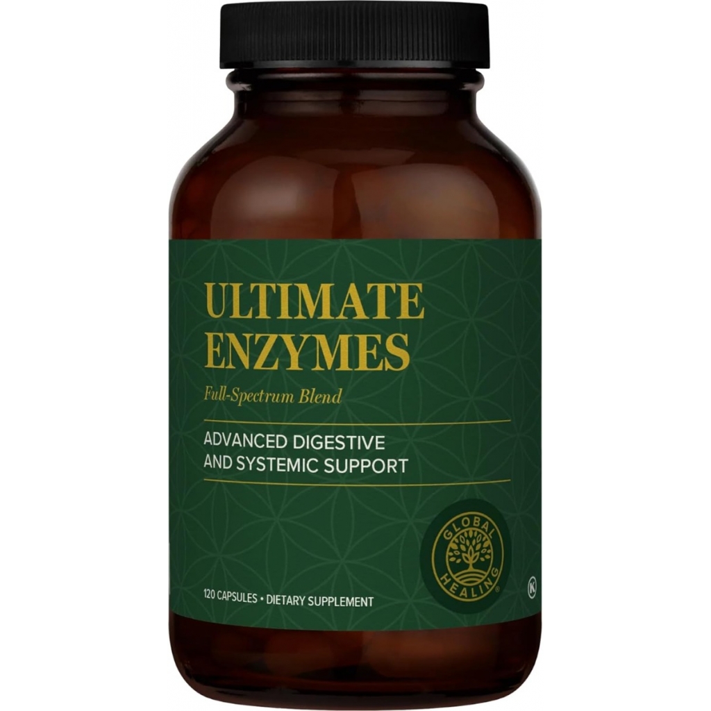 Ultimate Enzymes Digestive Support - 120 Capsules