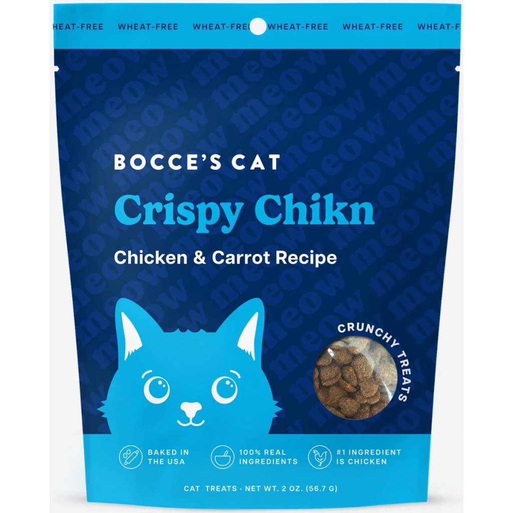 Crunchy Cat Treats - Natural Chicken Flavor - 2 oz