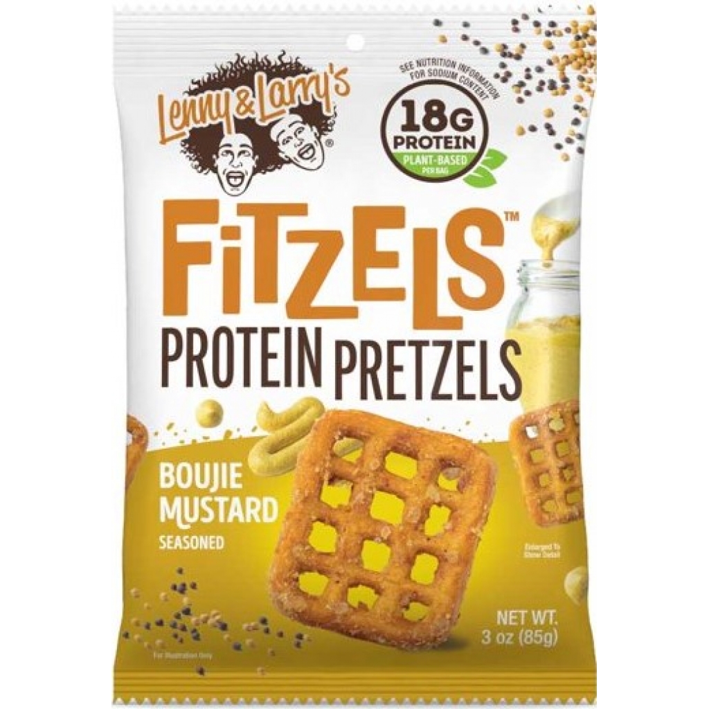 Protein-Packed Mustard Pretzel Snack