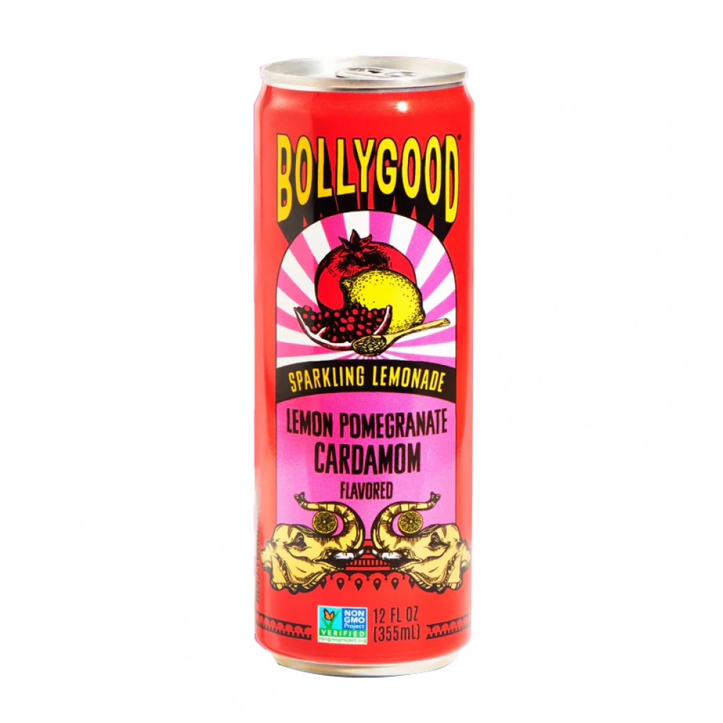 Sparkling Lemonade with Lemon, Pomegranate & Cardamom - 12 fl oz