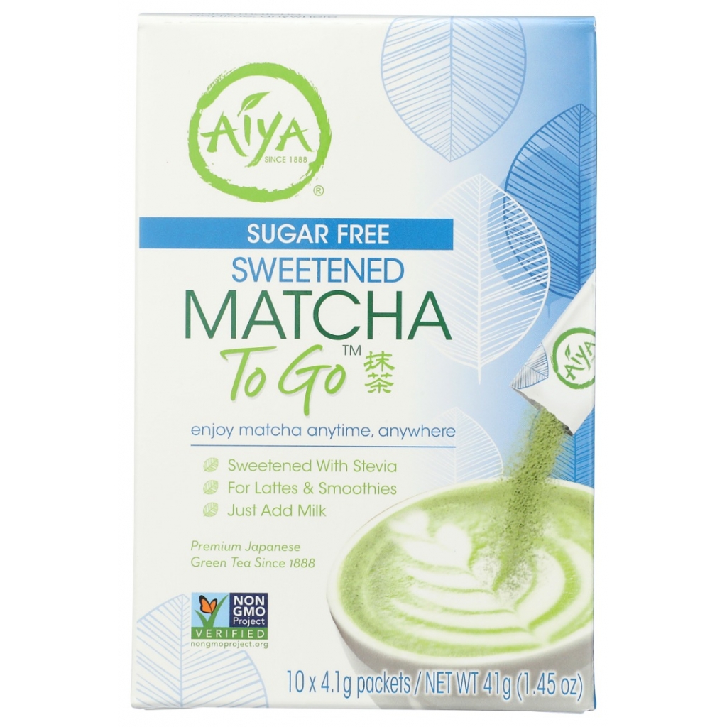 Sugar-Free Sweetened Matcha To-Go Sticks