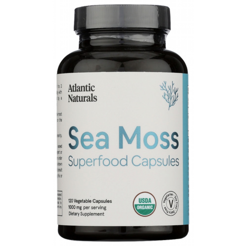 Organic Sea Moss Capsules - 120 Veggie Caps