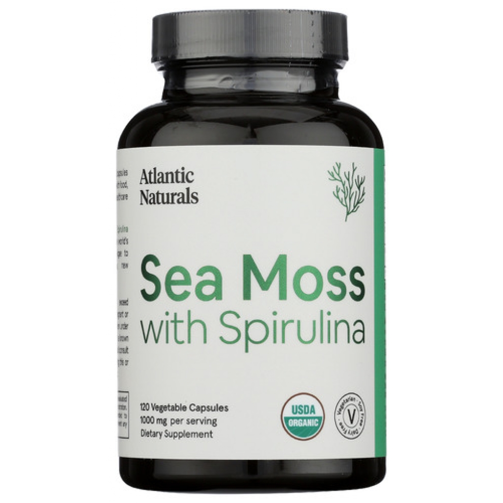 Organic Sea Moss with Spirulina Capsules