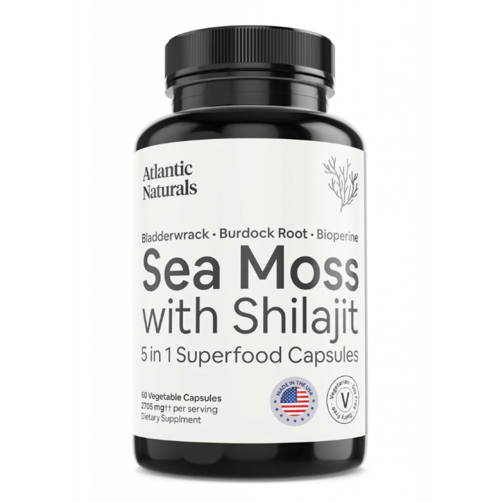 Sea Moss & Shilajit Supplement - 60 VC