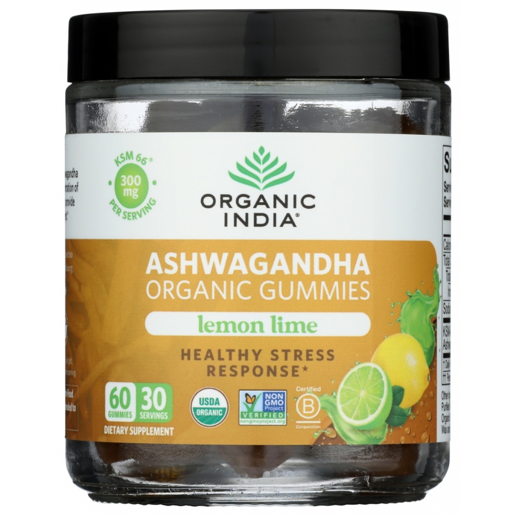 Organic KSM-66® Ashwagandha Gummies - 60 Count