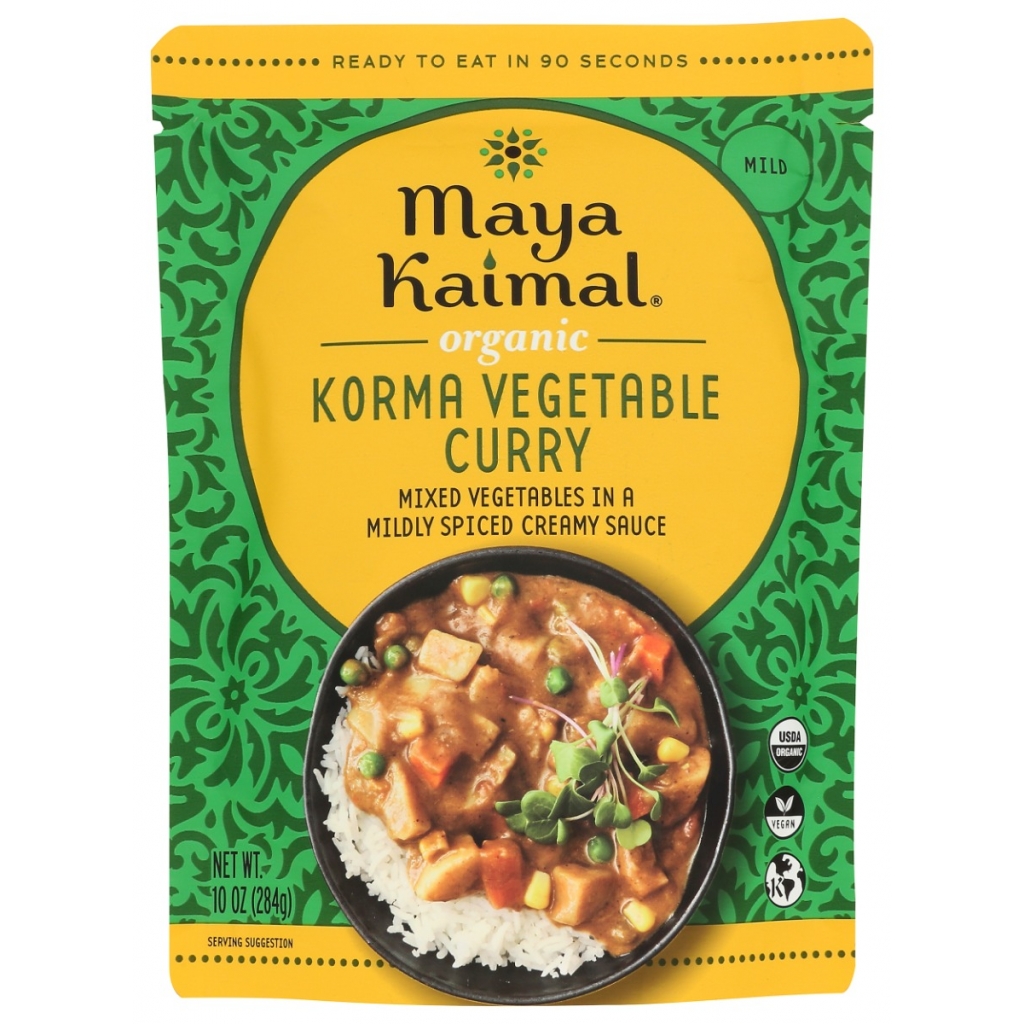 Organic Korma Vegetable Curry – 10 oz