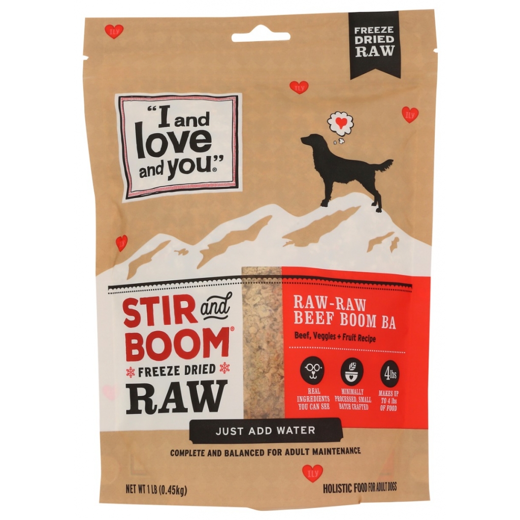 Freeze-Dried Raw Beef Dog Food