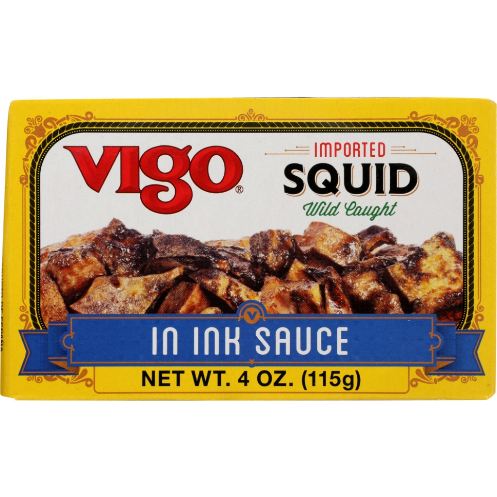 Spanish Squid in Ink Sauce, 4 oz