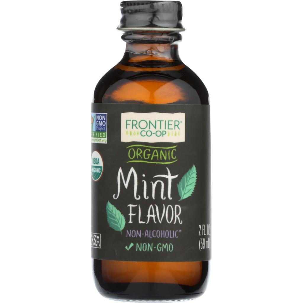 Frontier Organic Mint Flavor - 2 oz