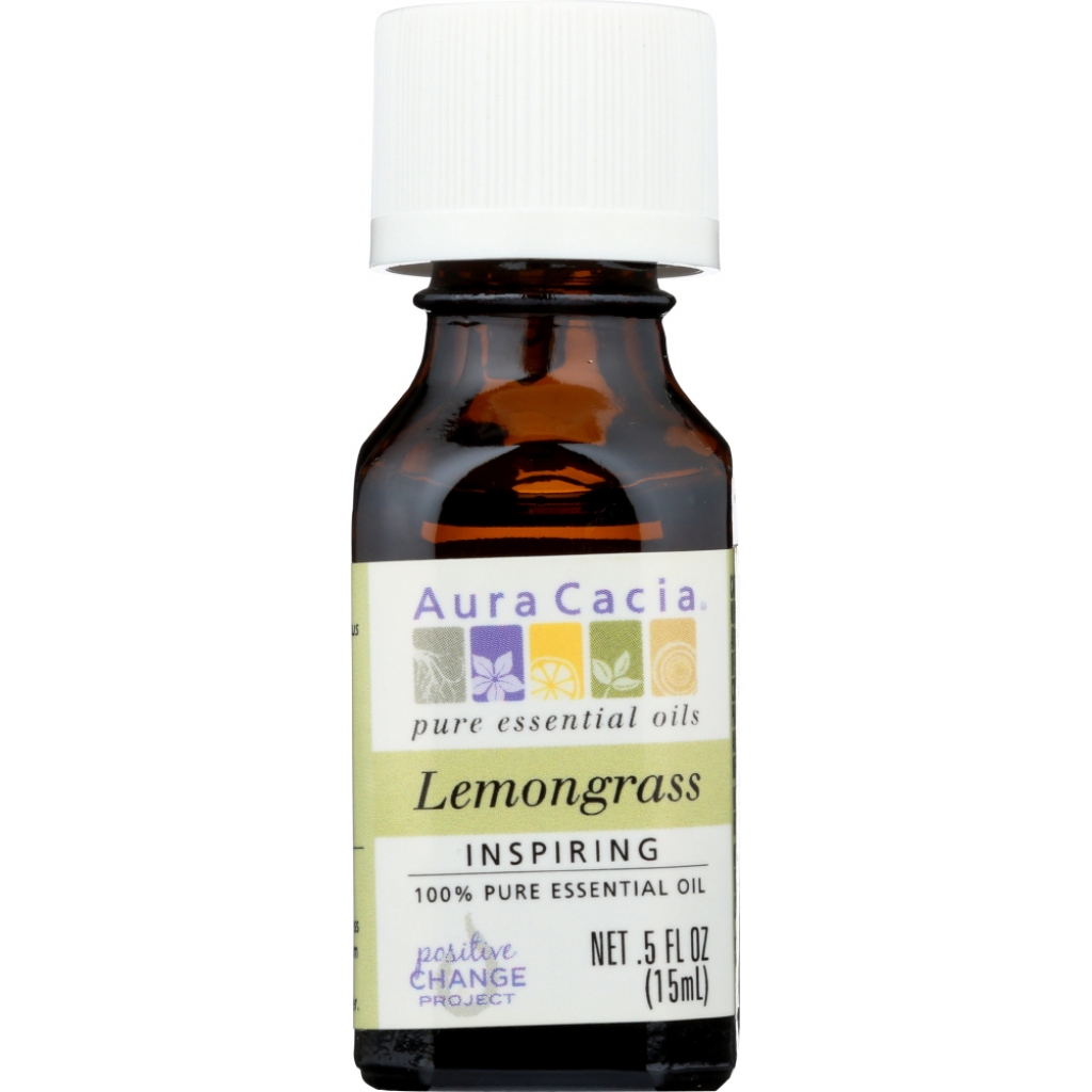 100% Pure Lemongrass Essential Oil - 0.5 OZ