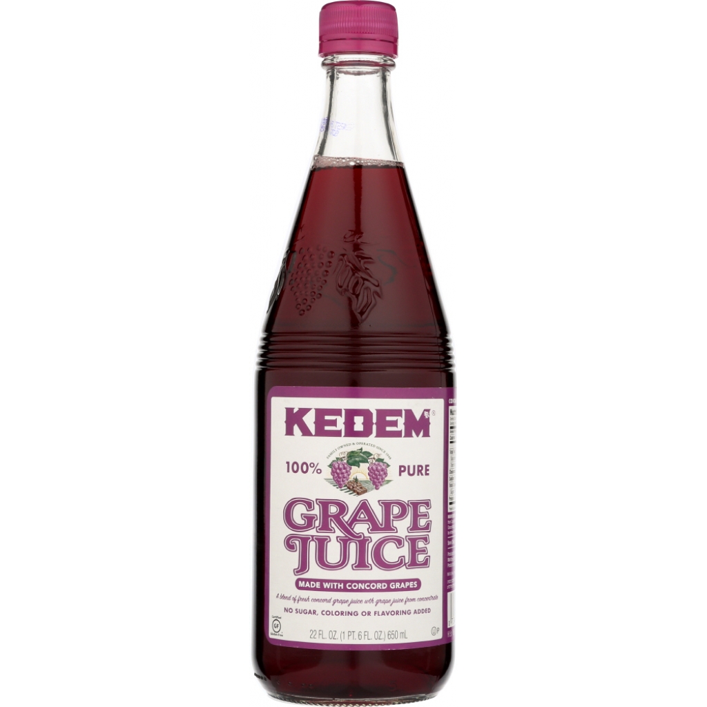 Kedem Concord Grape Juice, Sweet and Pure