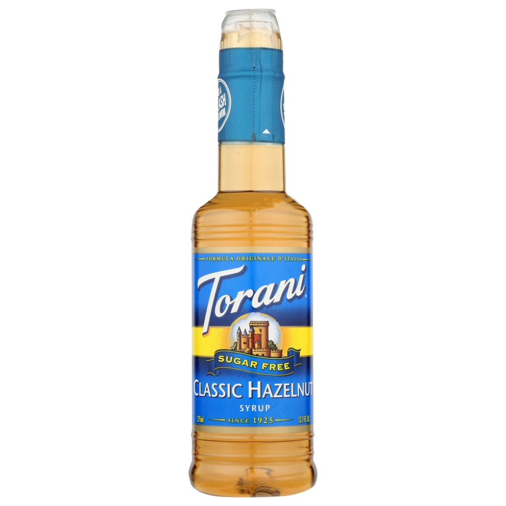 Sugar-Free Classic Hazelnut Flavoring Syrup, 12.7 Oz