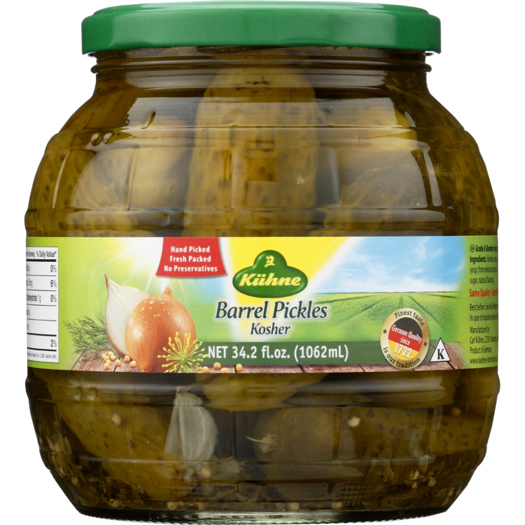 Barrel Pickles, 35.9 oz