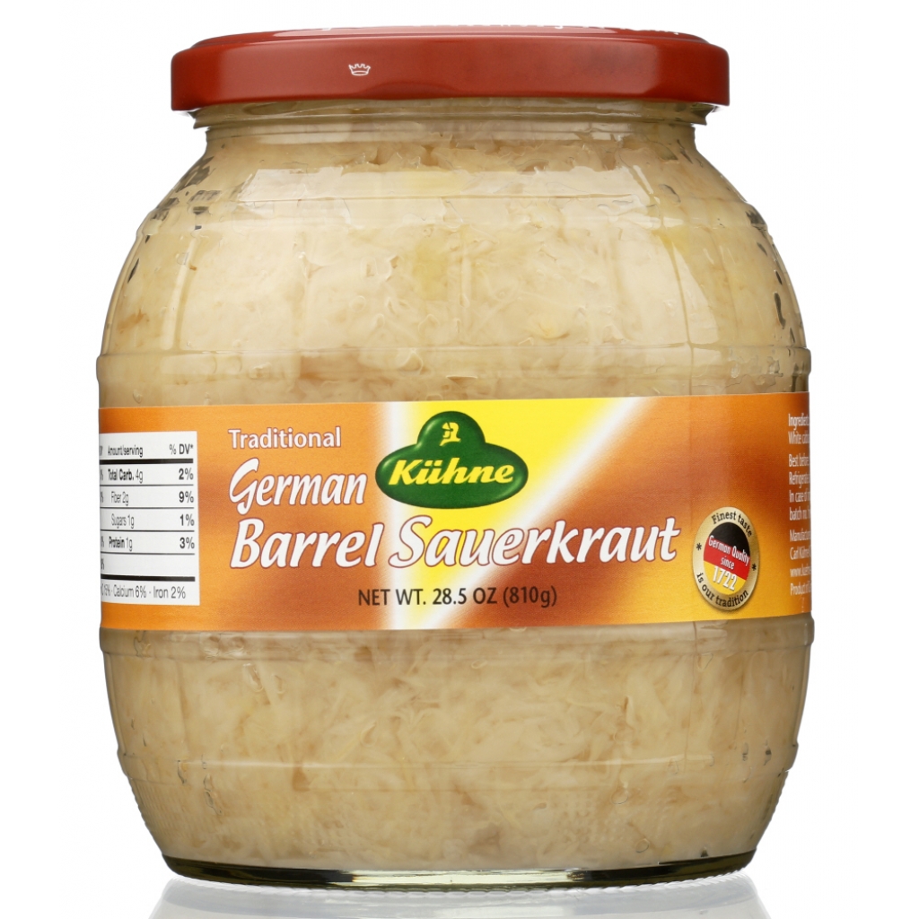 Traditional German Barrel Sauerkraut | 28.5 oz