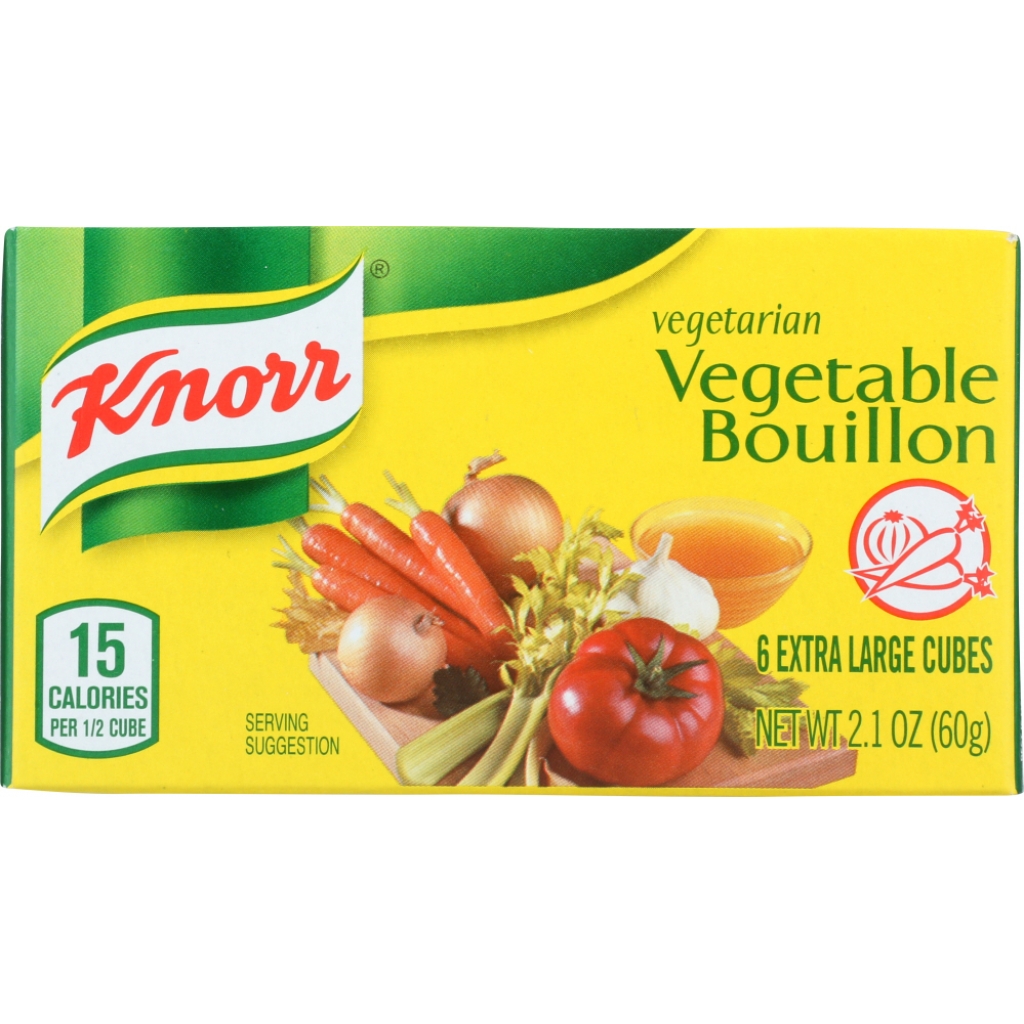 Vegetarian Vegetable Bouillon - 6 Cubes, 2.1 oz