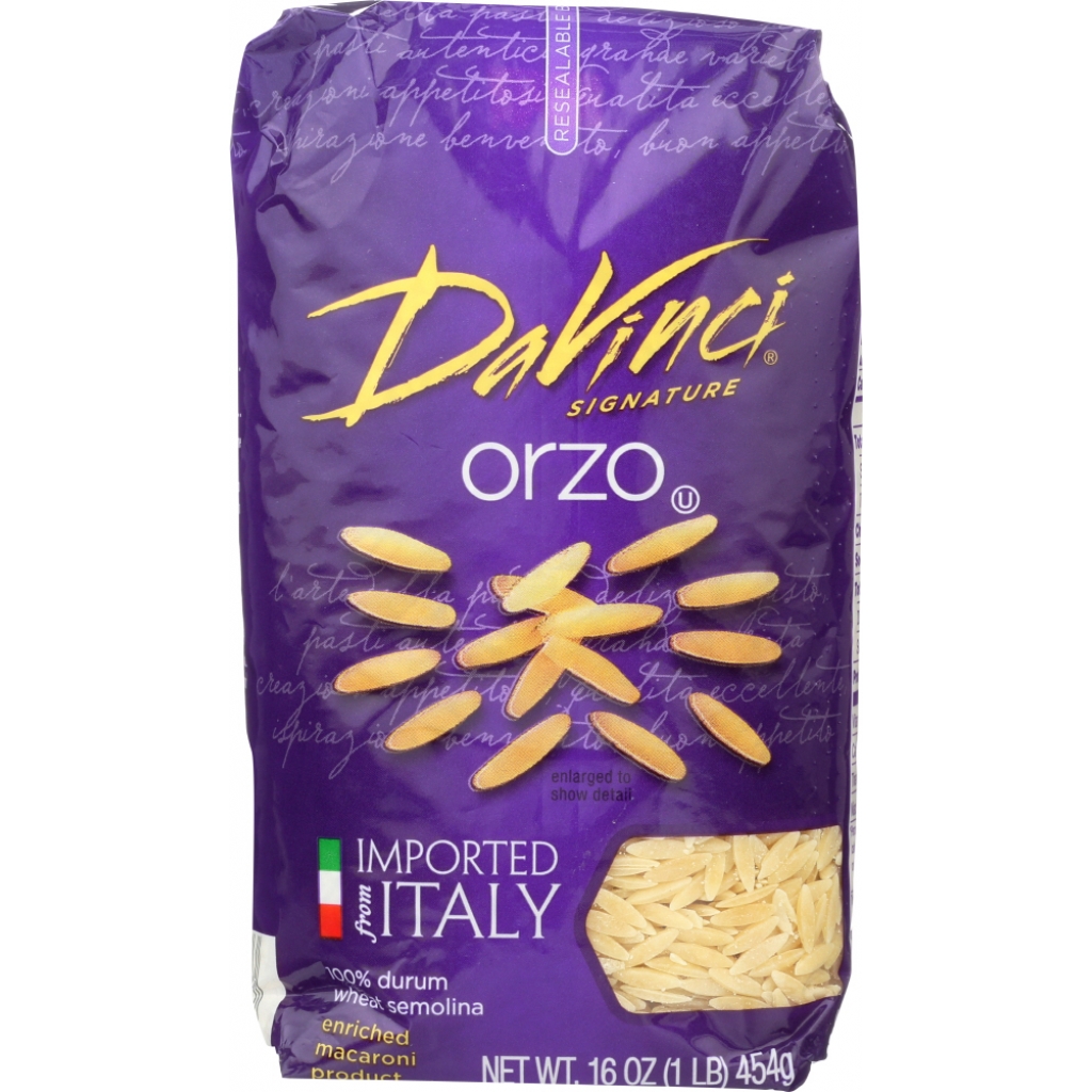 DaVinci Orzo Pasta, 16 oz